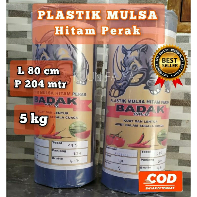 plastik mulsa lebar 80cm plastik sawah plastik sawah plastik kebun plastik cabe plastik melon