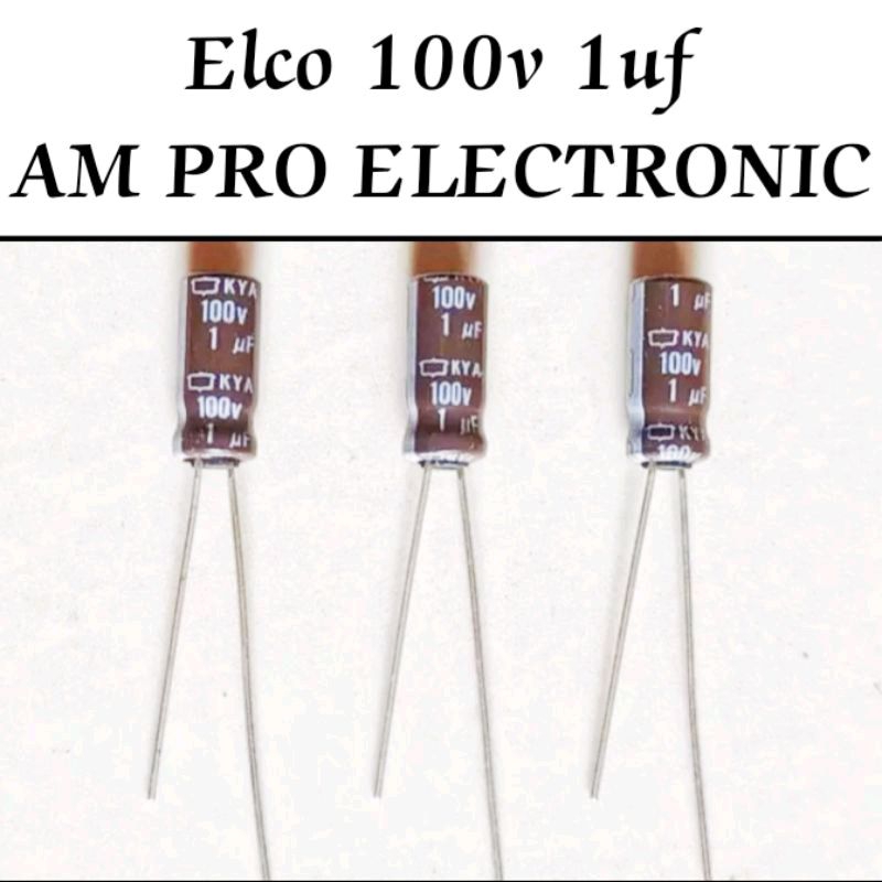 Elco 100v 1uf 2.2uf 3.3uf 4.7uf 10uf BP 12uf 15uf 22uf 27uf 47uf Elko Pengganti 50v