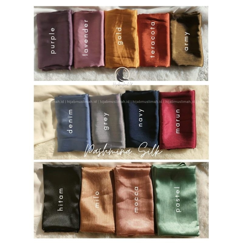 Pashmina Silk Pashmina Cradenza Crodenza Pashmina Silk Premium