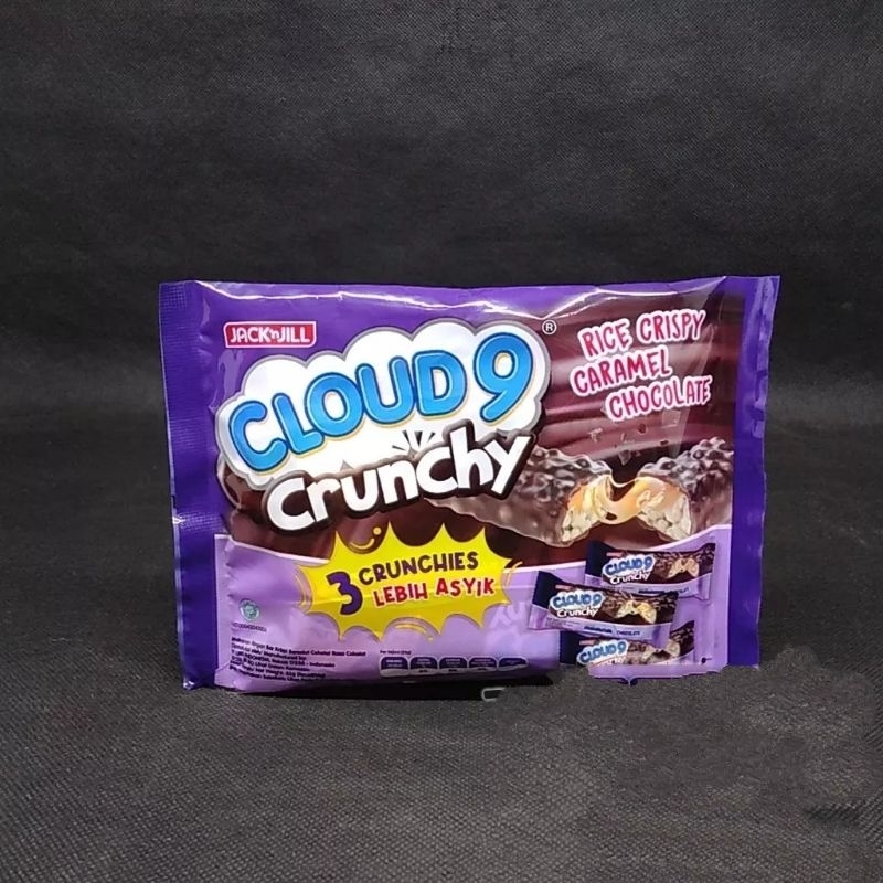 Jack N Jill CLOUD 9 cruncy coklat 3x14 gram