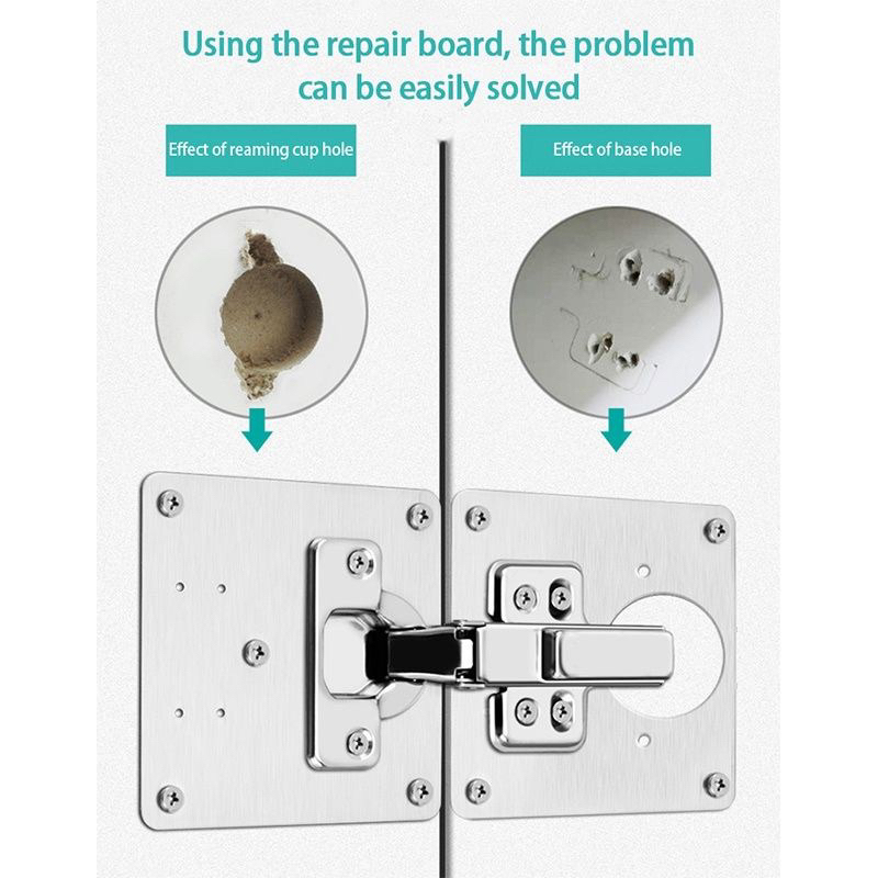 MJ88 Plat Engsel Bahan Pelat Perbaikan Engsel/Alat Perbaikan Engsel /Plat Engsel Perbaikan Jendela /Penguat Plat Engsel Sendok 35 MM Pintu /Plat Penahan Engsel Pintu /Plat Engsel Lipat Penyangga Meja /Pintu Lemari Super Murah