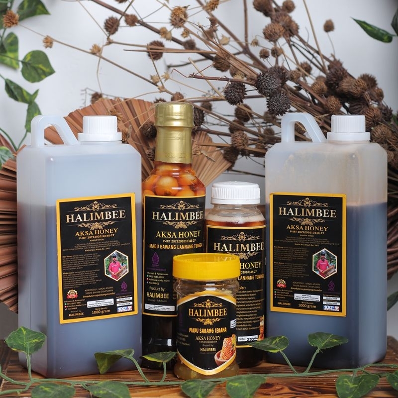 

p4yu Madu Asli Murni Hutan Sumatra Raw Honey 1 KG - HALIMBEE