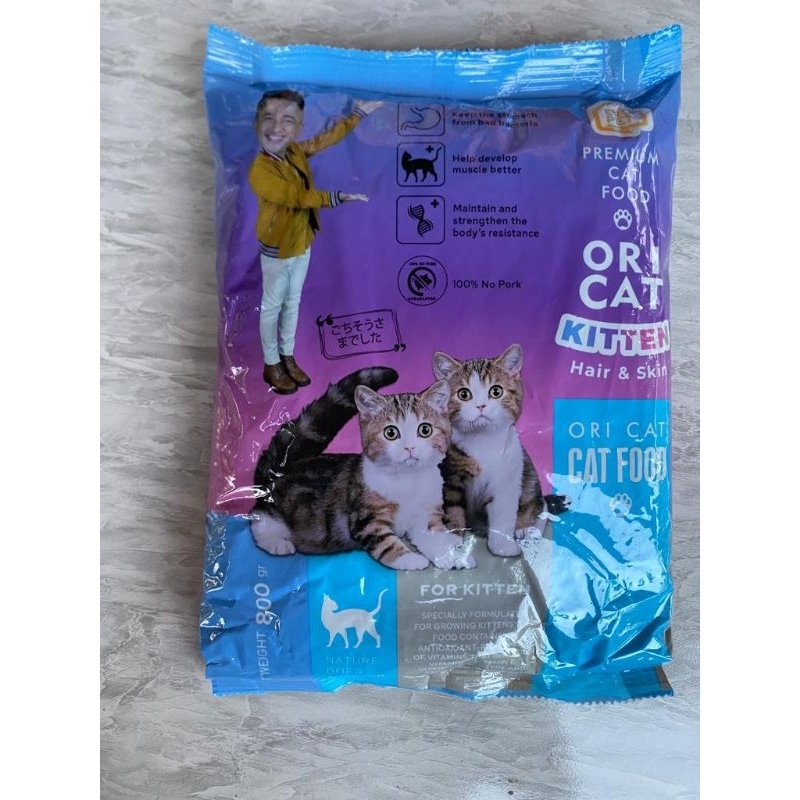 Makanan kucing ORI CAT KITTEN 800gr