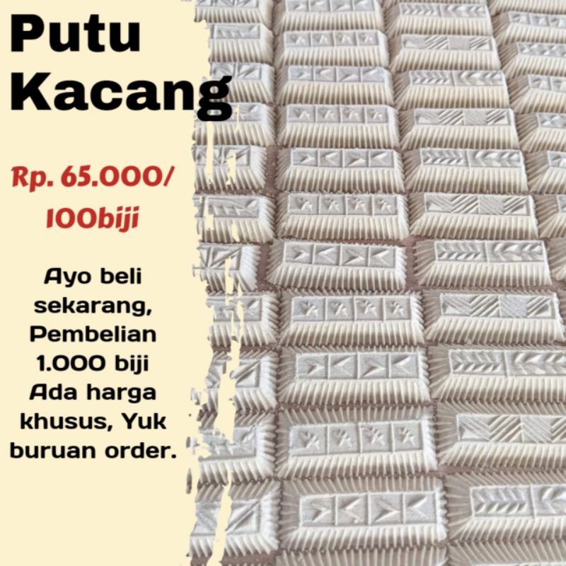 

PUTU KACANG - Kue Kering khas Bugis Makassar