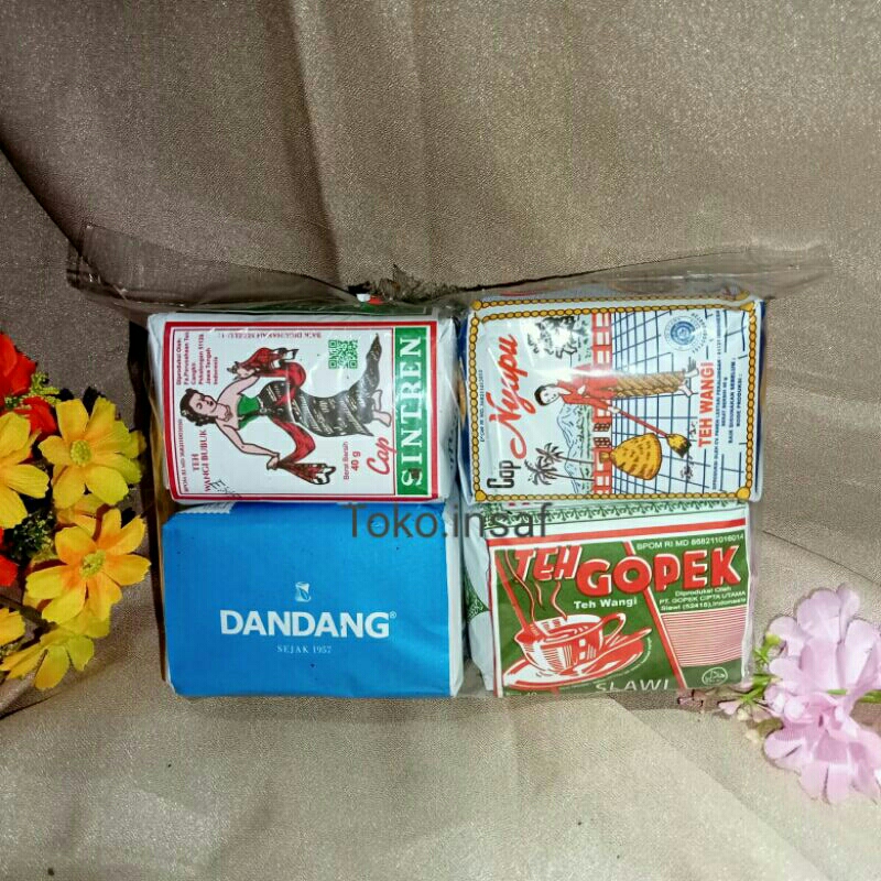 

Racikan teh solo isi 4 nyapu sintren gopek dandang biru