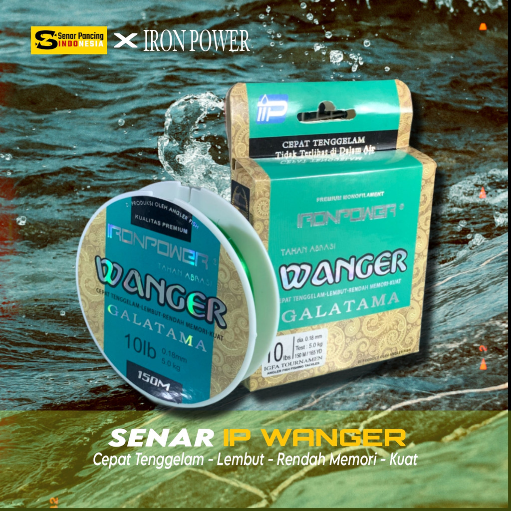 Senar Pancing Iron Power Wanger Galatama