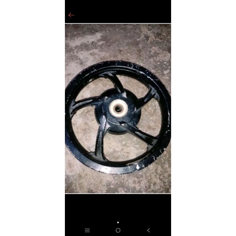 velg resing suzuki skydrive belakang