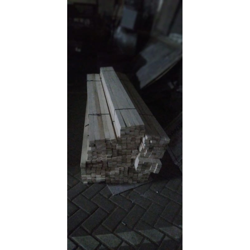 Kayu kaso jati Belanda 100x4x4 amplas