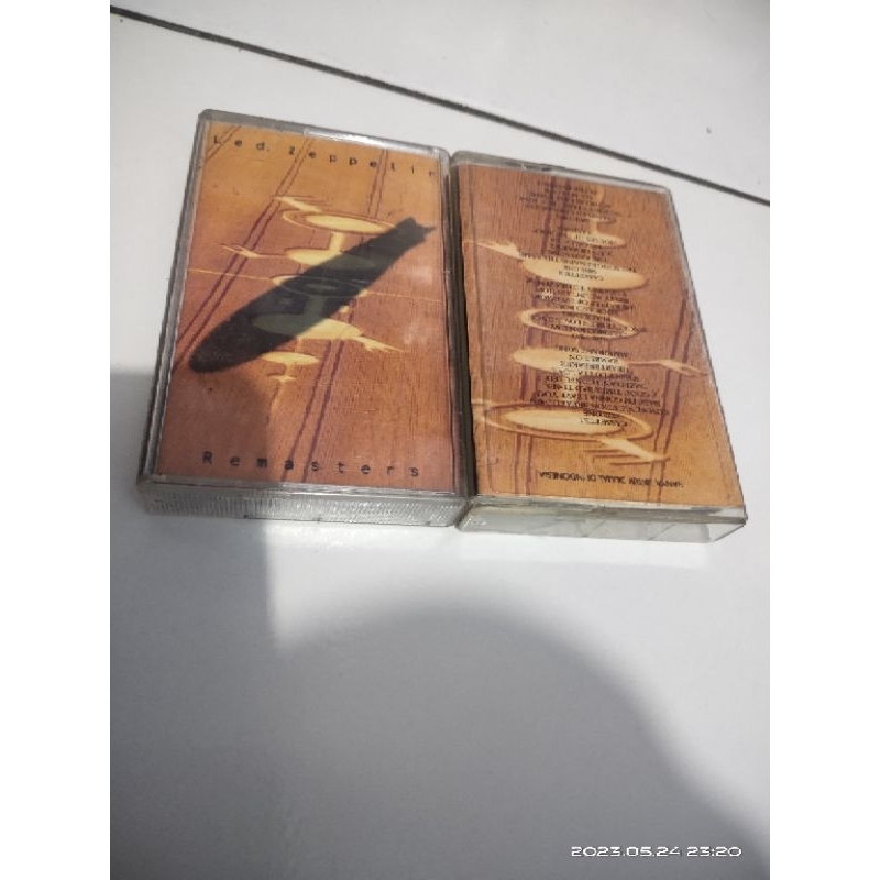 kaset pita led zeppelin / remasters vol. 1 &amp; 2