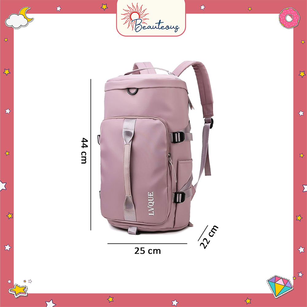 Tas Ransel Travel Bag Selempang Jinjing Backpack 4in1 Anti Air Hand Carry Bag