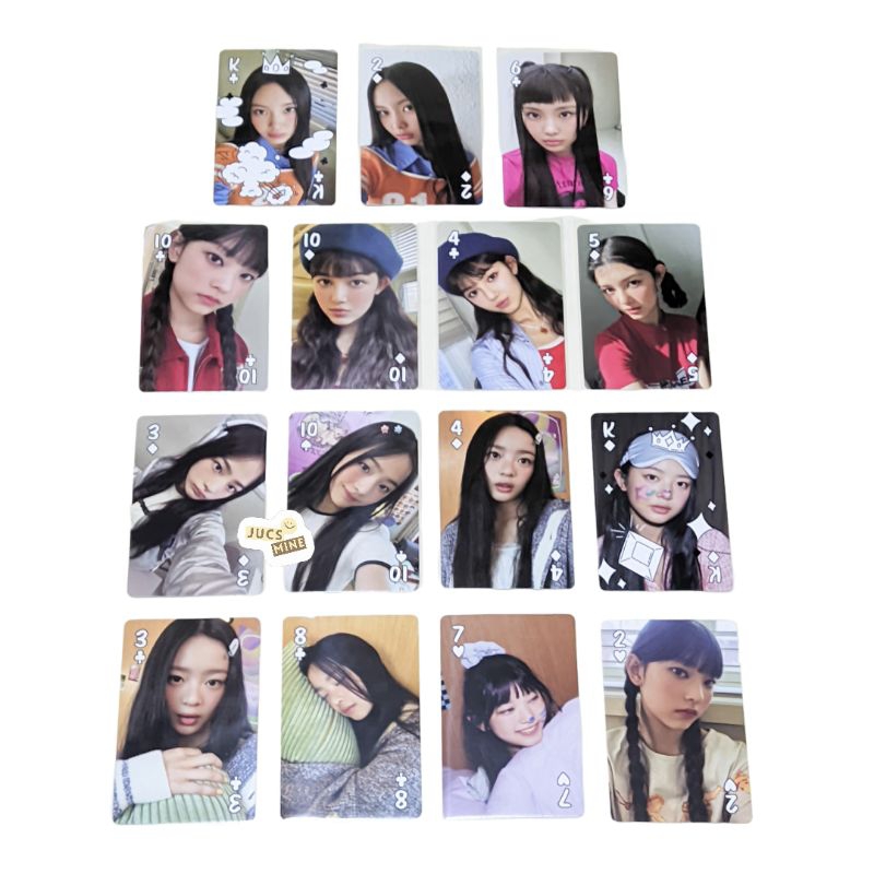 [BUNDLE] OFFICIAL PC | PHOTOCARD NEWJEANS SEASON'S GREETINGS 2023 | MINJI HEADPHONE JEPIT HANNI CEMO