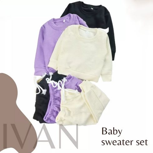 Jeco fashion Set Anak IVAN Unisex (Sweater)