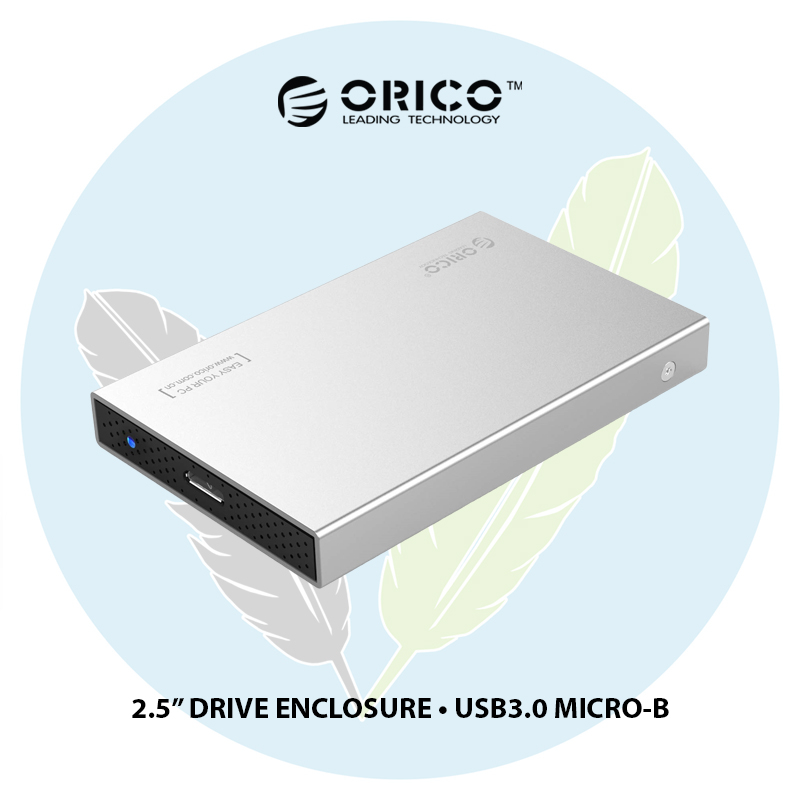 Orico 2518S3 (USB3.0 2.5" Aluminium Drive Enclosure)