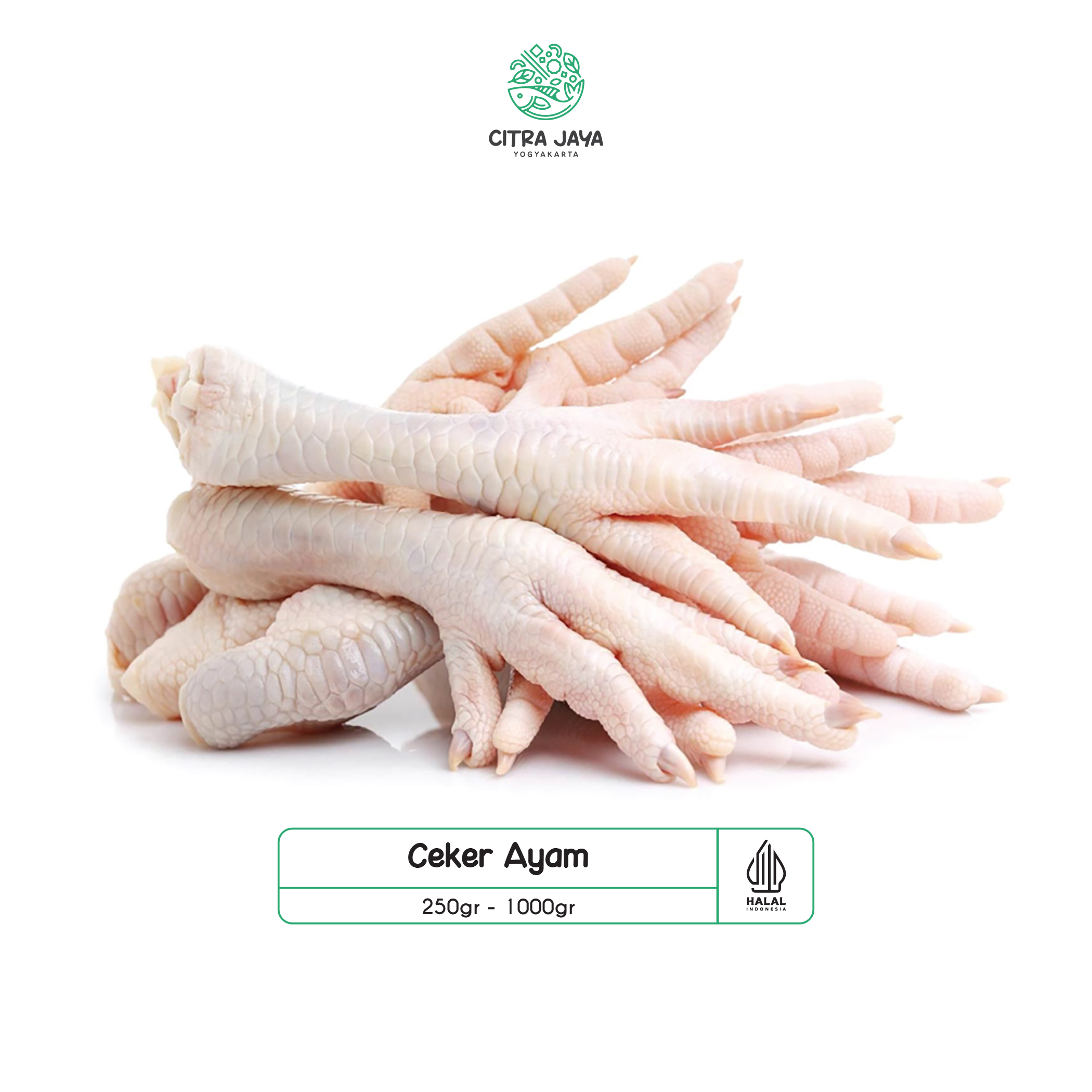

Ceker Ayam 1000g - Citra Jaya Yogyakarta