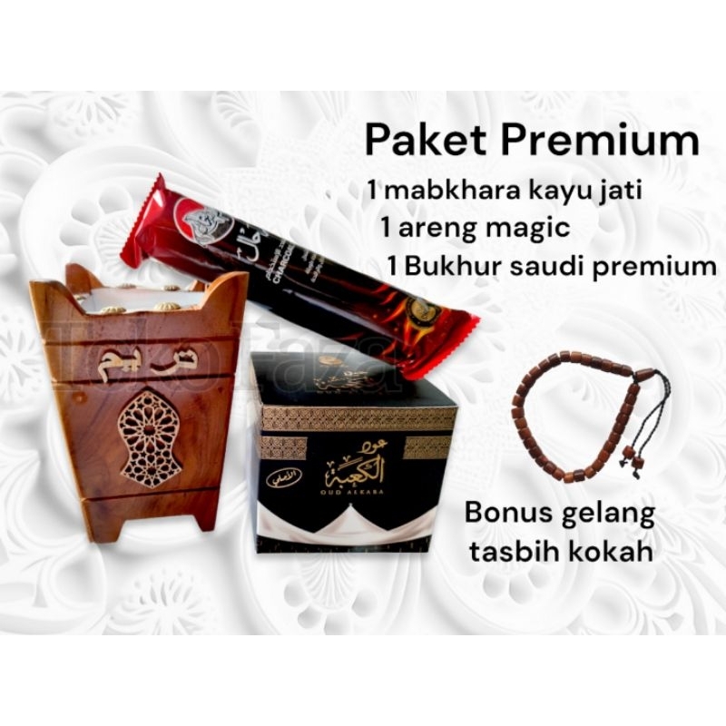 paket bukhur dupa lengkap bukhur mabkhara areng magic