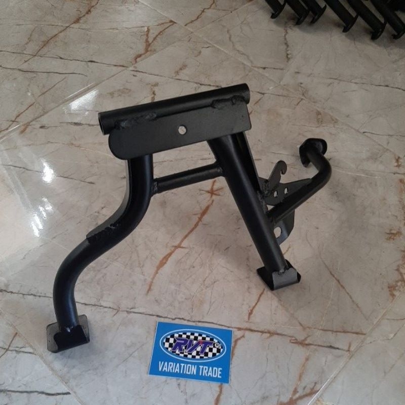 standar tengah standar 2 jagang tengah beat scoopy vario 110 led spacy Hitam RVT original