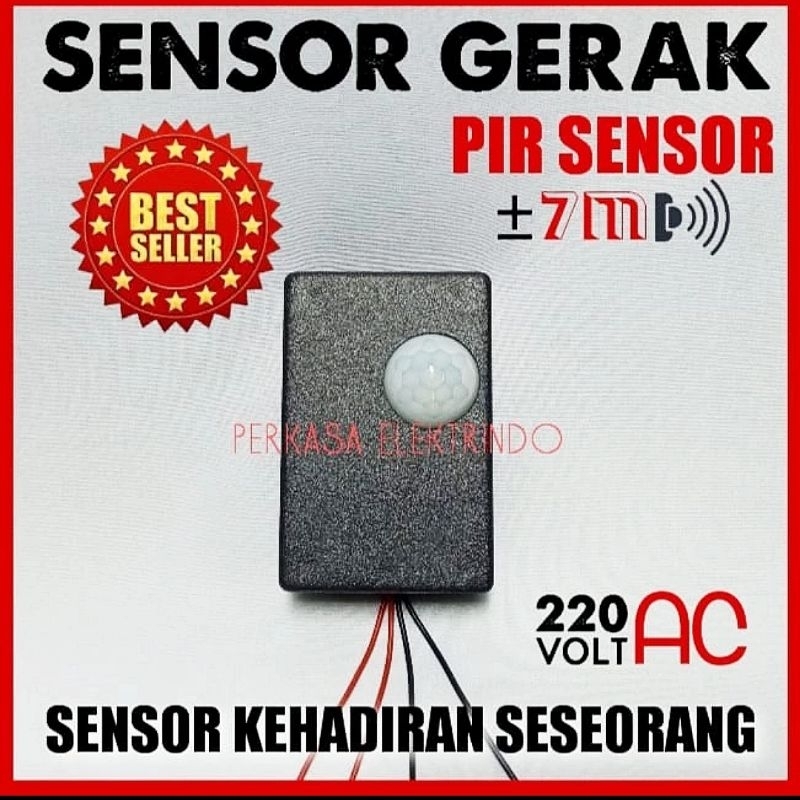 Saklar Sensor Gerak Otomatis