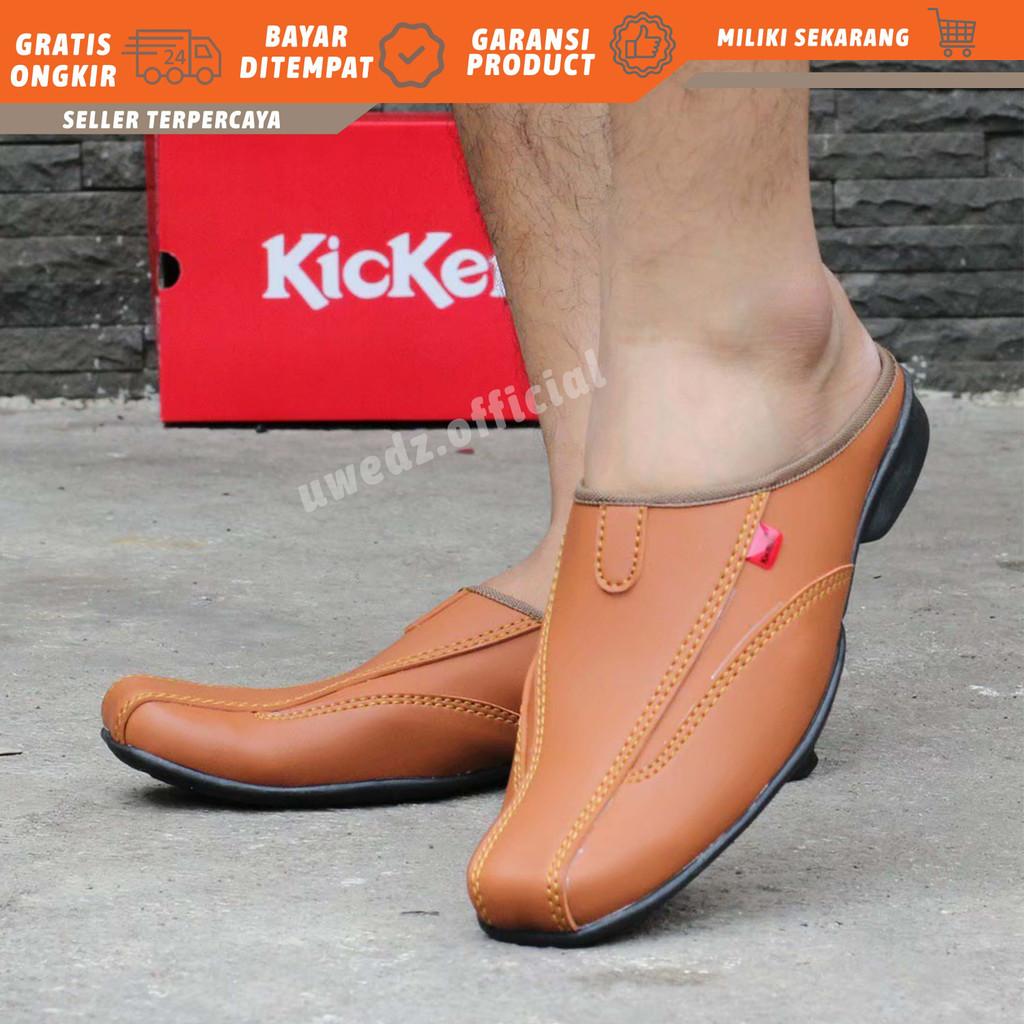 Sendal sepatu pria original brongsong sandal pria casual kickers bustong sandal sepatu pria navona