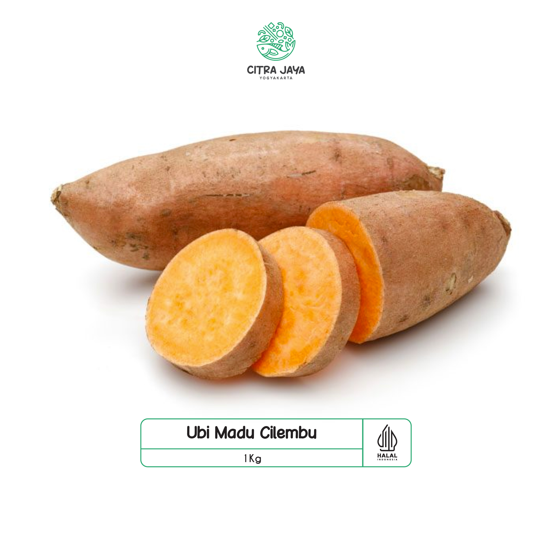 

Ubi Madu Cilembu 1000g - Citra Jaya Yogyakarta
