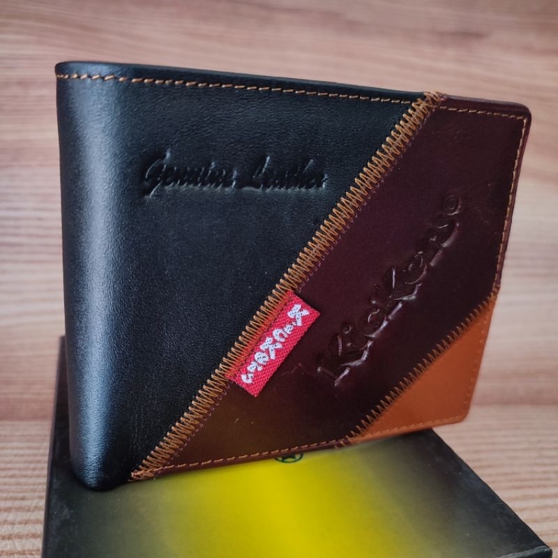 Dompet Lipat Kulit Asli | Dompet Kulit Pria Motif Press