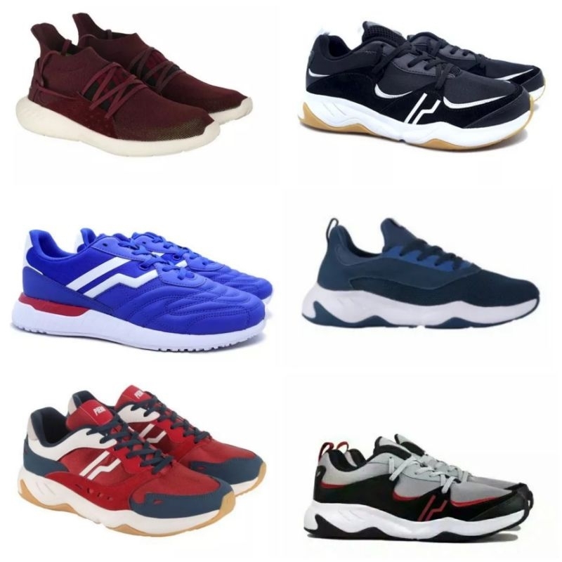 Sepatu sneakers Piero dasy wave - Ergo - Shadow - Quartro - CNTR - Libero Street Murah original Obra