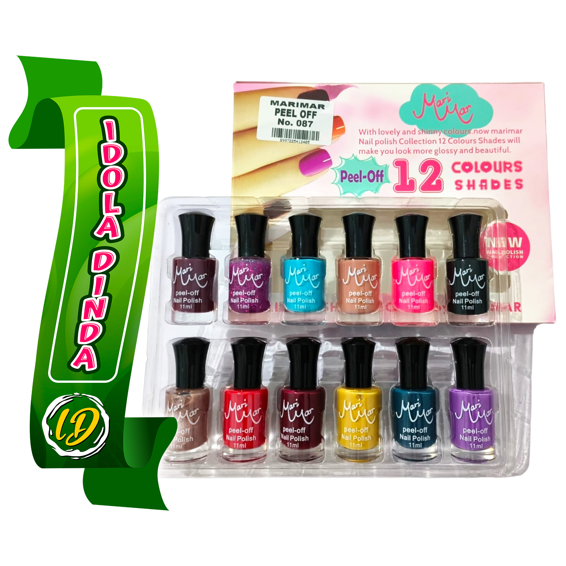 MARIMAR KUTEK No.087 PEEL OFF / BISA DIKELUPAS - HARGA PER BOX | PER PACK