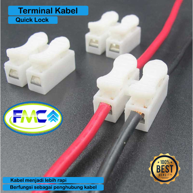 Konektor Jumper Sambungan Kupas Kabel Listrik Wire Connector Lock Quick Instalasi Perlengkapan Listrik