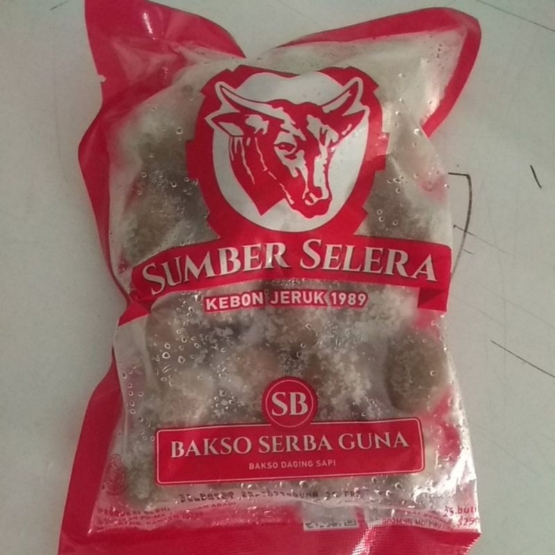 

SUMBERSELERA bakso sapi serbaguna 325gr isi 25