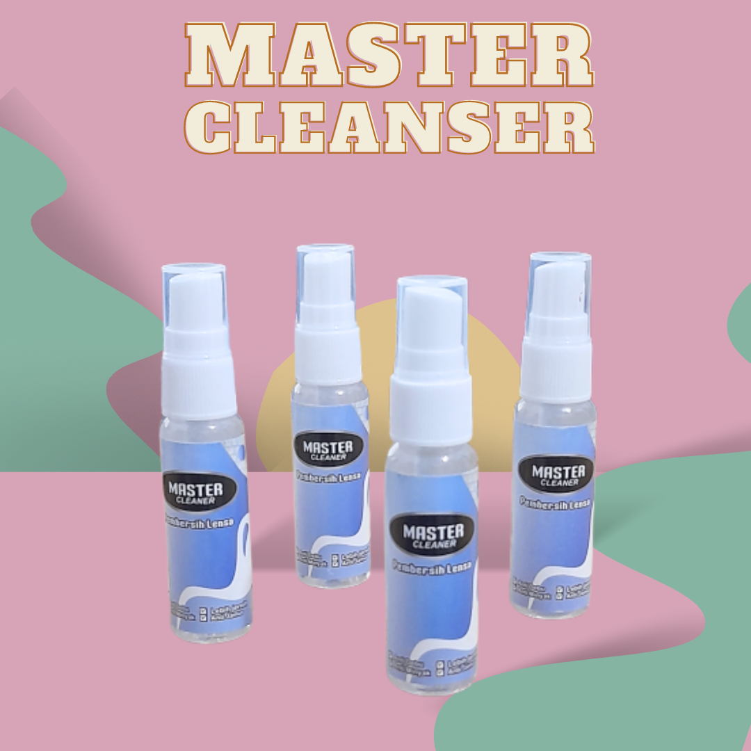 PEMBERSIH KACAMATA MASTER CLEAN(1BTL)