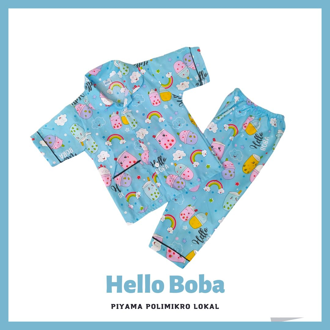 Piyama Polimikro 0-4Tahun //piyama anak // piyama murah // piyama karakter cewe