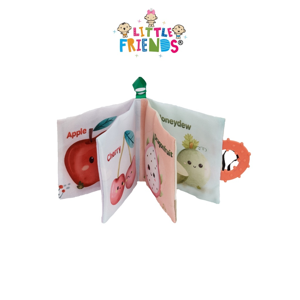 Soft Book Teether Little Friends - LFS1320 - LFS1330