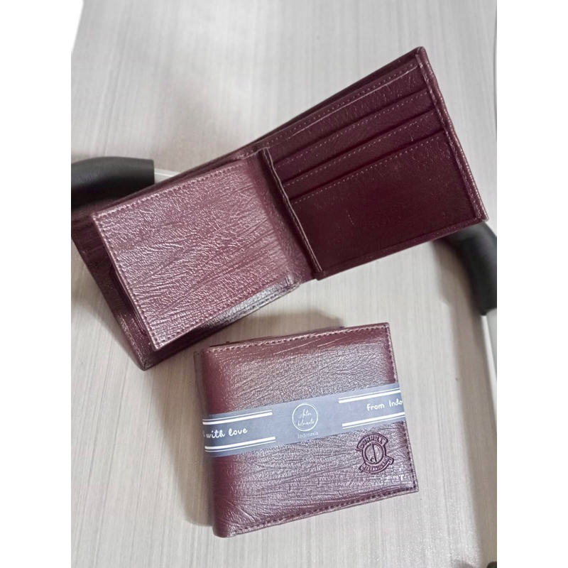 dompet lipat biasa safari Bona logo jahitan rapih free box 2 varian warna dari anton hilmanto #domet #dompetpria #dompetcowok #dompetbagus #dompetmurahmeriah