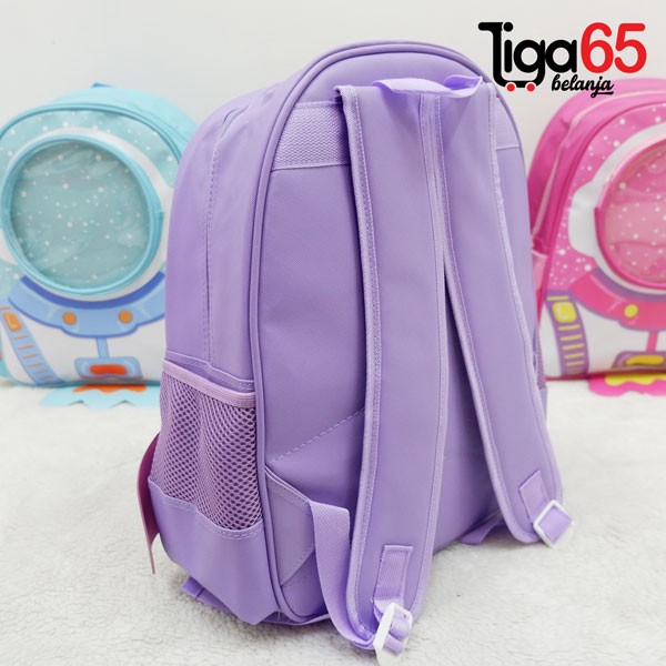 365 Tas Anak Sekolah / Tas Anak SD / Tas Anak SD Laki Laki / Tas Anak SD Perempuan / Tas Anak SD Karakter / Backpack / Ransel Astronot 3042 16&quot;