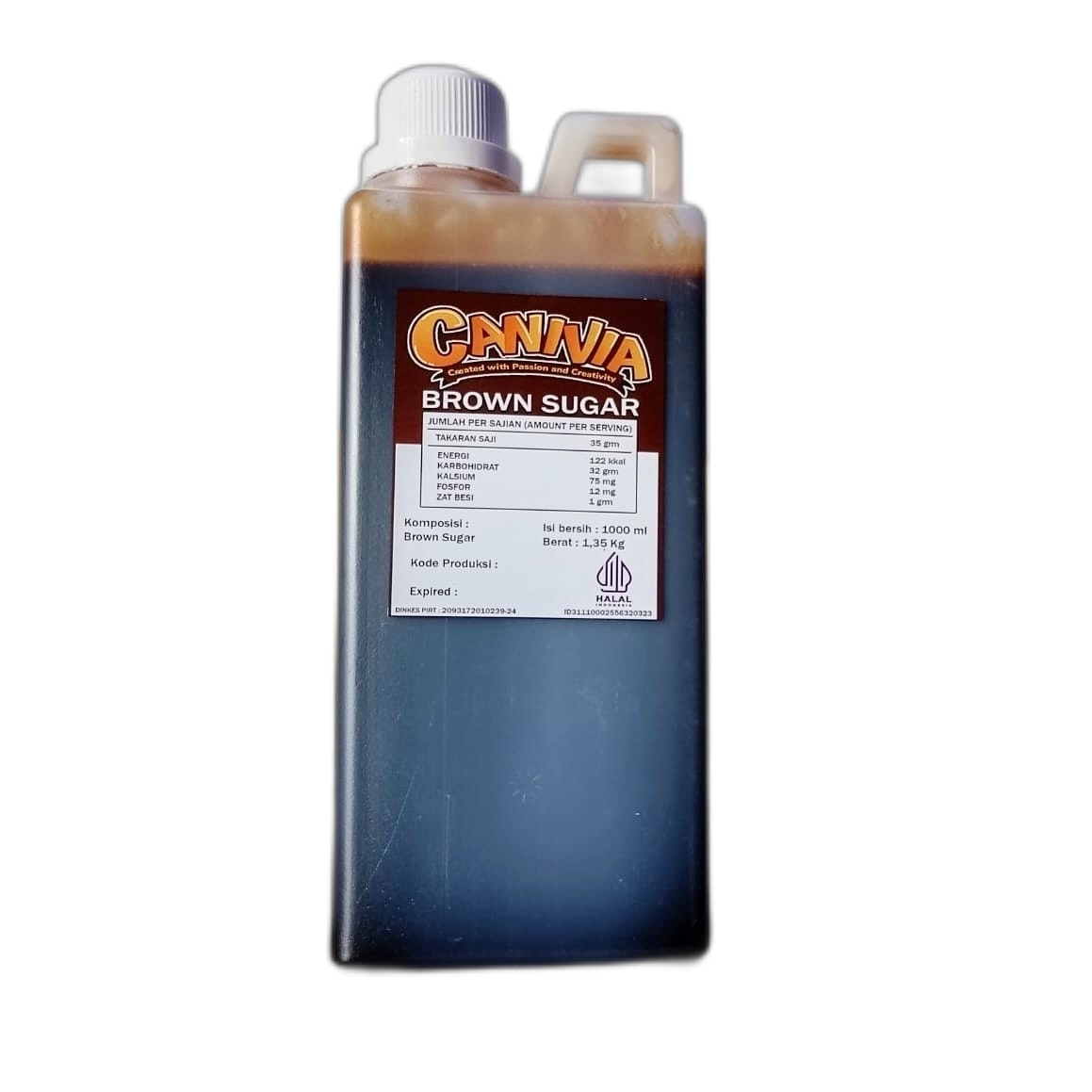 

Brown Sugar Sirup CANIVIA 1.3 Kg