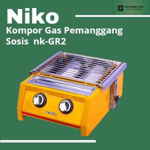 NIKO Kompor Panggangan Sosis NK-GR2 2 Tungku