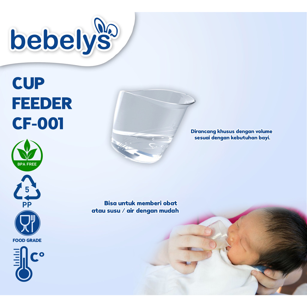 Ktmstore Baby up Feeder Bayi Gelas Sloki Cangkir CF-001 Bebelys