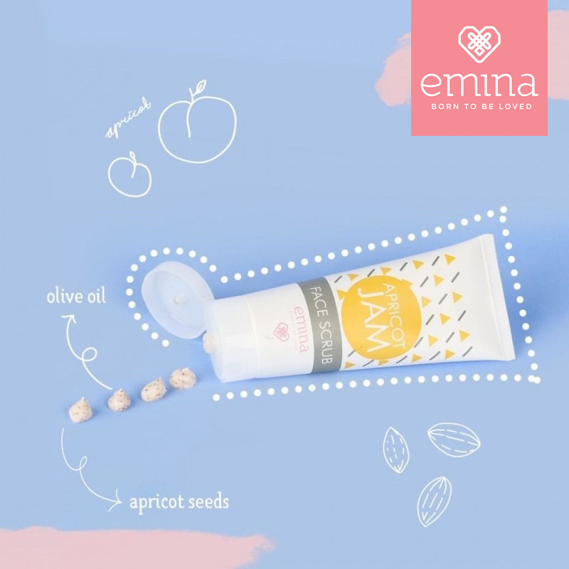 Emina Apricot Jam Face Scrub - 60ml