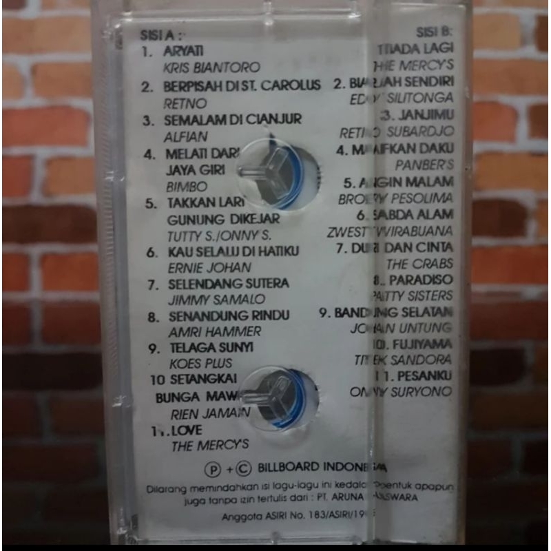 Kaset Pita Koleksi  Emas-Kris Biantoro,Retno,Alfian,dll