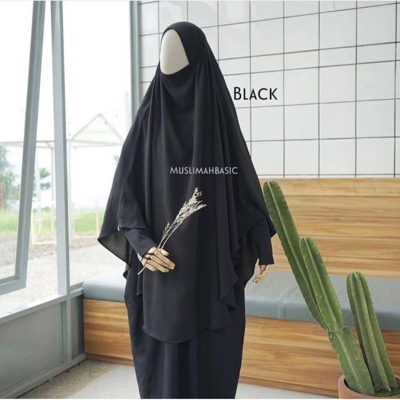 french khimar hana fk french khimar instan muslimah basic