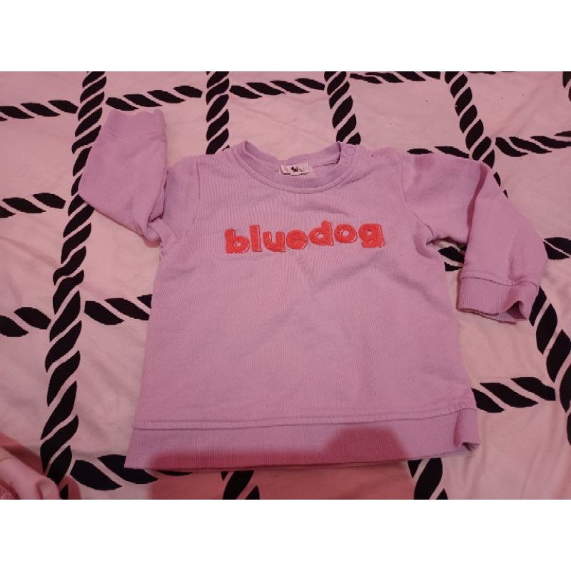 Jaket bluedog dan JP jumper warna baby pink estimasi 6m - 1,5th dan jp karakter tipis preloved