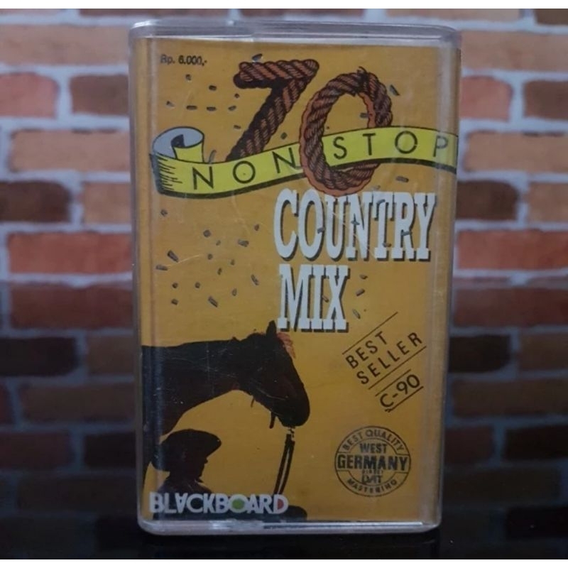 Kaset Pita 70 Non Stop Country Mix