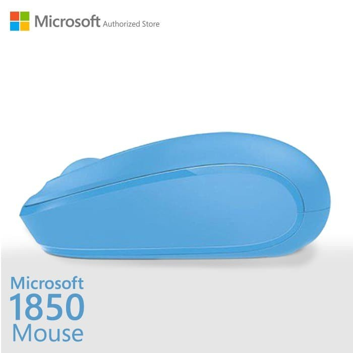 MICROSOFT WIRELESS 1850 MAGENTA PINK MOUSE