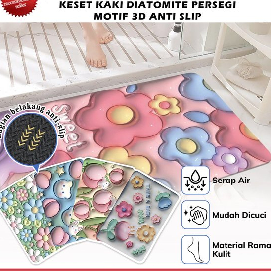 Keset Lantai Diatomite anti slip