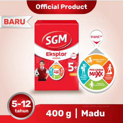 

SGM EKSPLOR 5+ MADU 400 GRAM