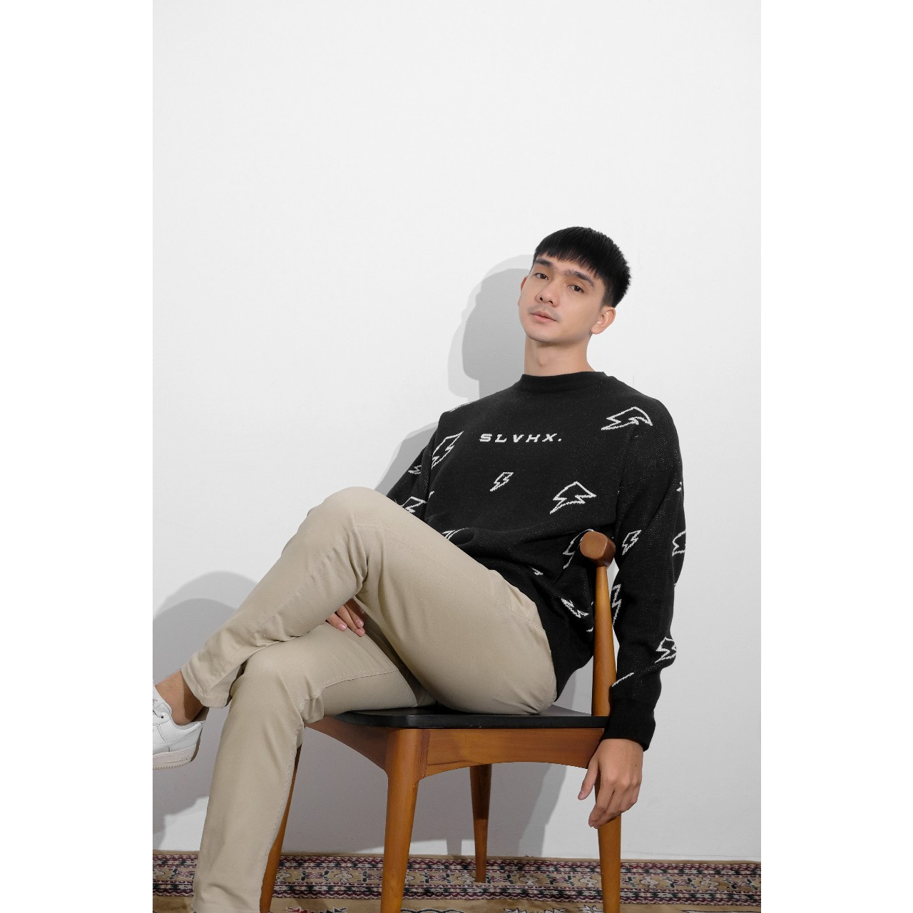 Sweater Cardigan Unisex Rajut Cardi Original Salvio Hexia