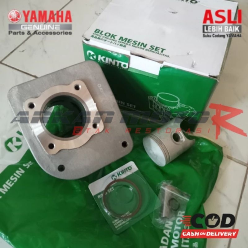 BLOK SEHER SET PISTON YP1 F1ZR FIZ R FIZR FORCE ONE NON ORIGINAL MERK KINTO