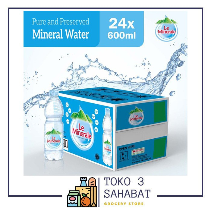 

Le Minerale 600ml 1 Karton