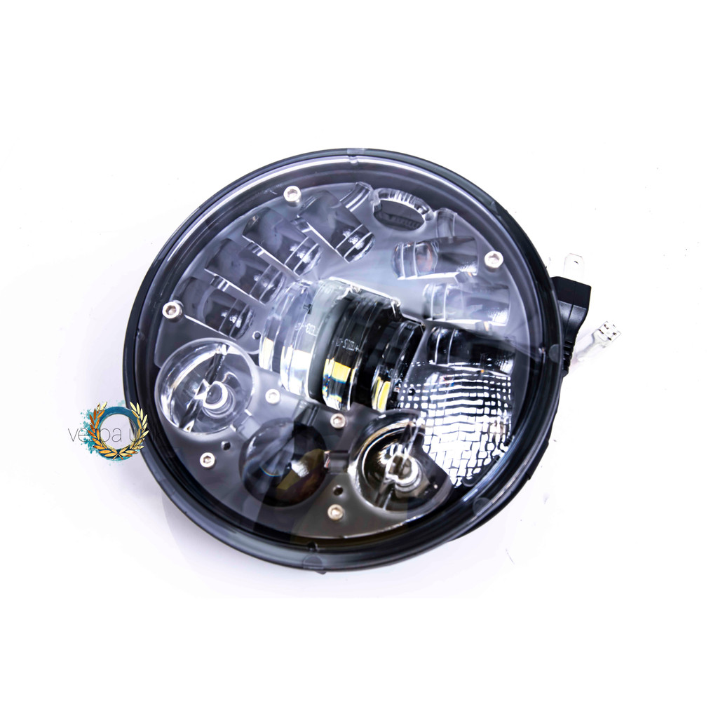 Lampu Depan Headlight Reflektor Vespa NewPX New PX model Daymaker 5,75 inch