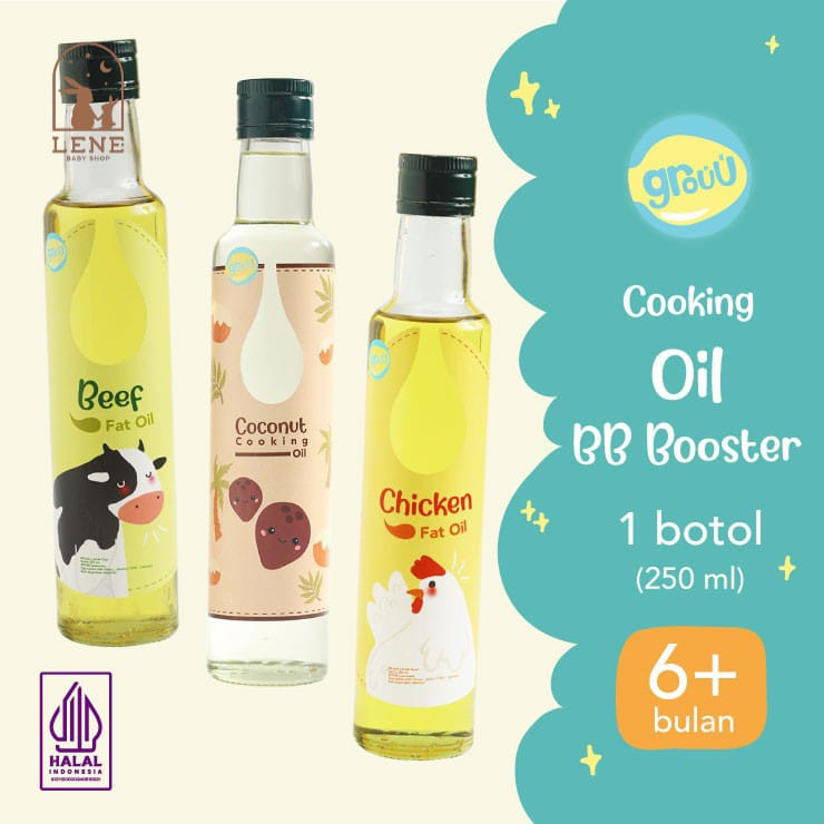 Grouu Fat Oil / Minyak Lemak - MPASI BB Booster 250ml