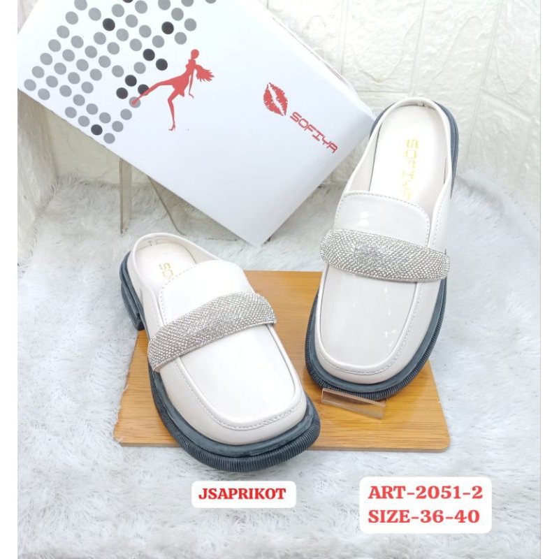 SANDAL BUSTONG IMPORT WANITA SOFIYA 2051-2